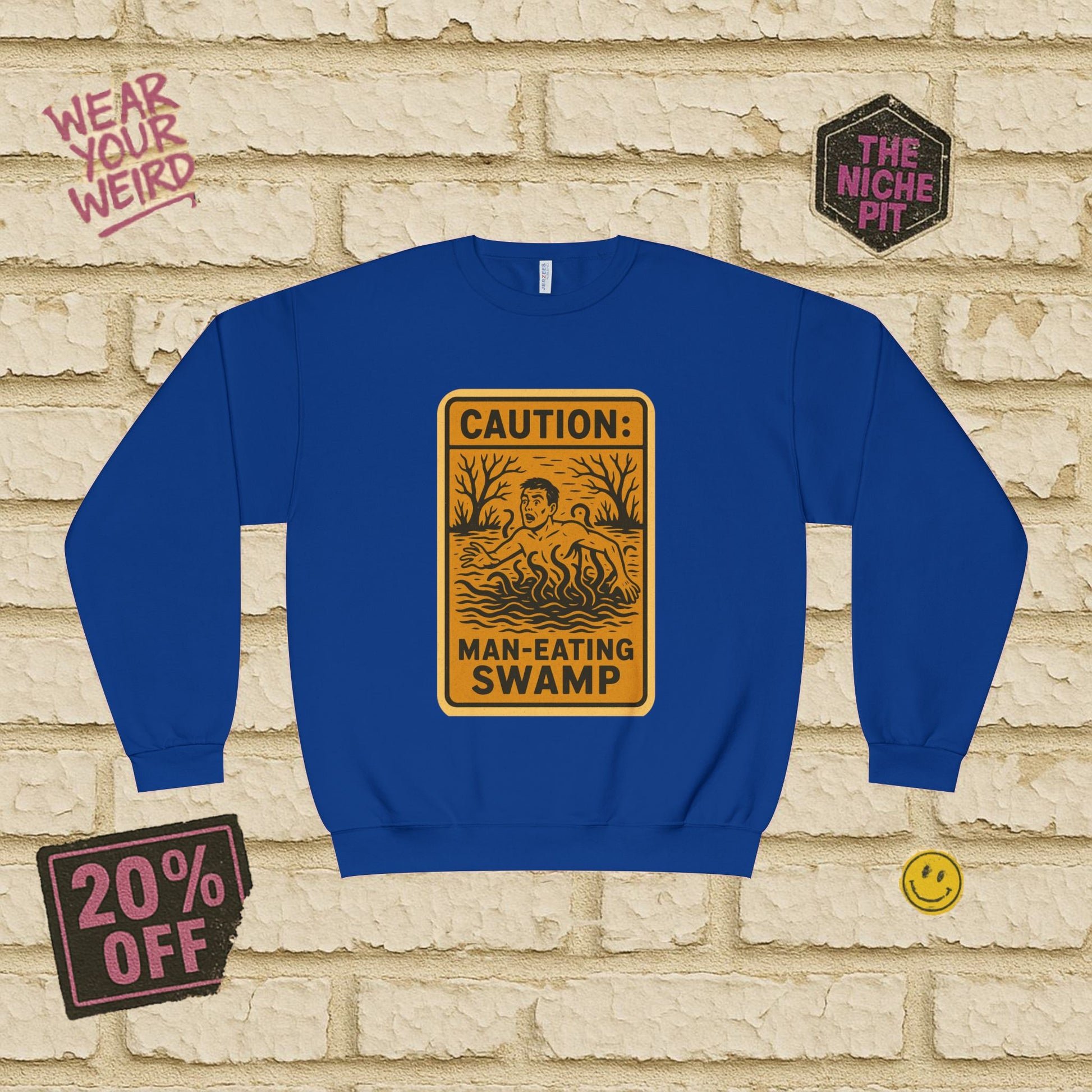 CAUTION: MAN EATING SWAMP