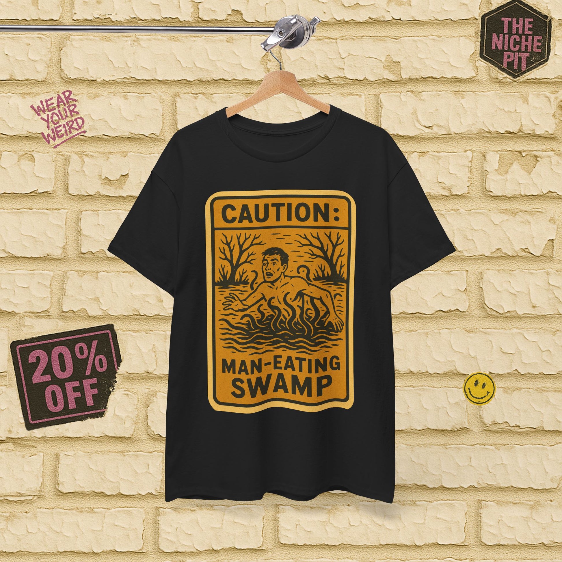 CAUTION: MAN EATING SWAMP