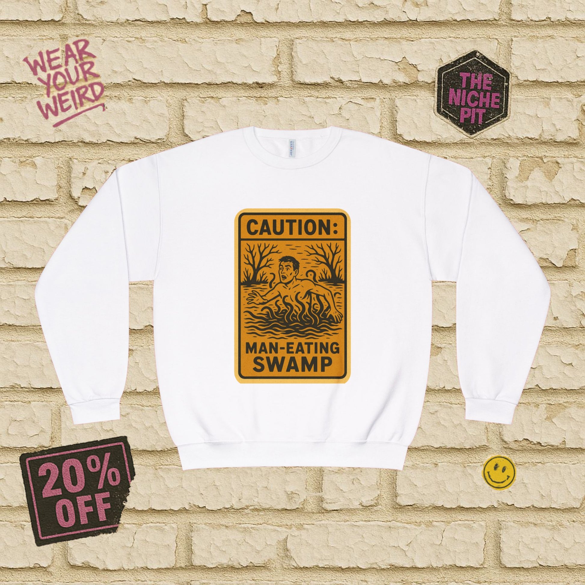 CAUTION: MAN EATING SWAMP