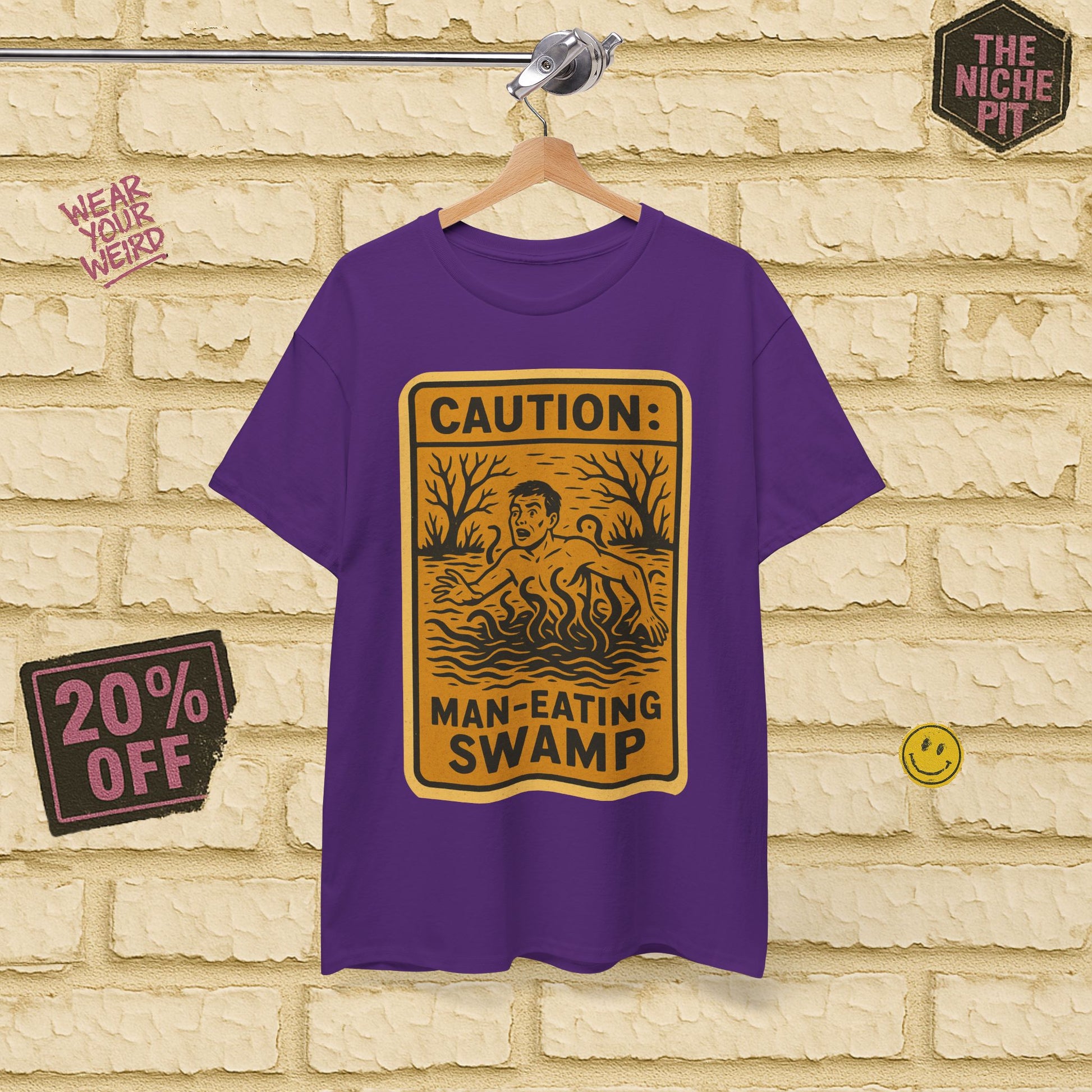 CAUTION: MAN EATING SWAMP