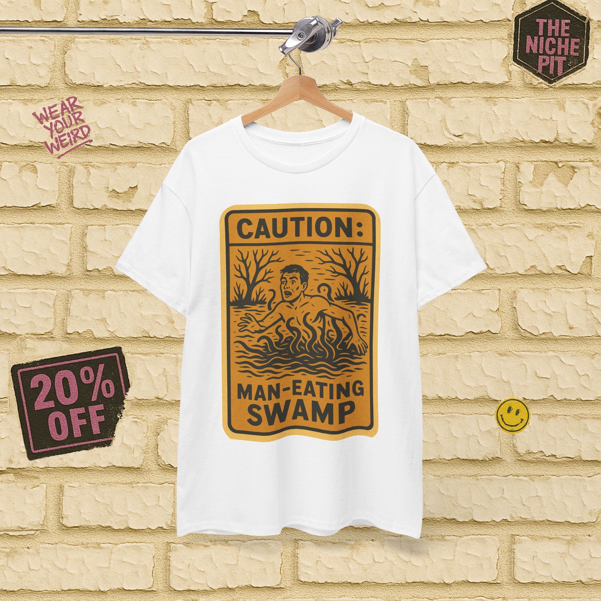 CAUTION: MAN EATING SWAMP
