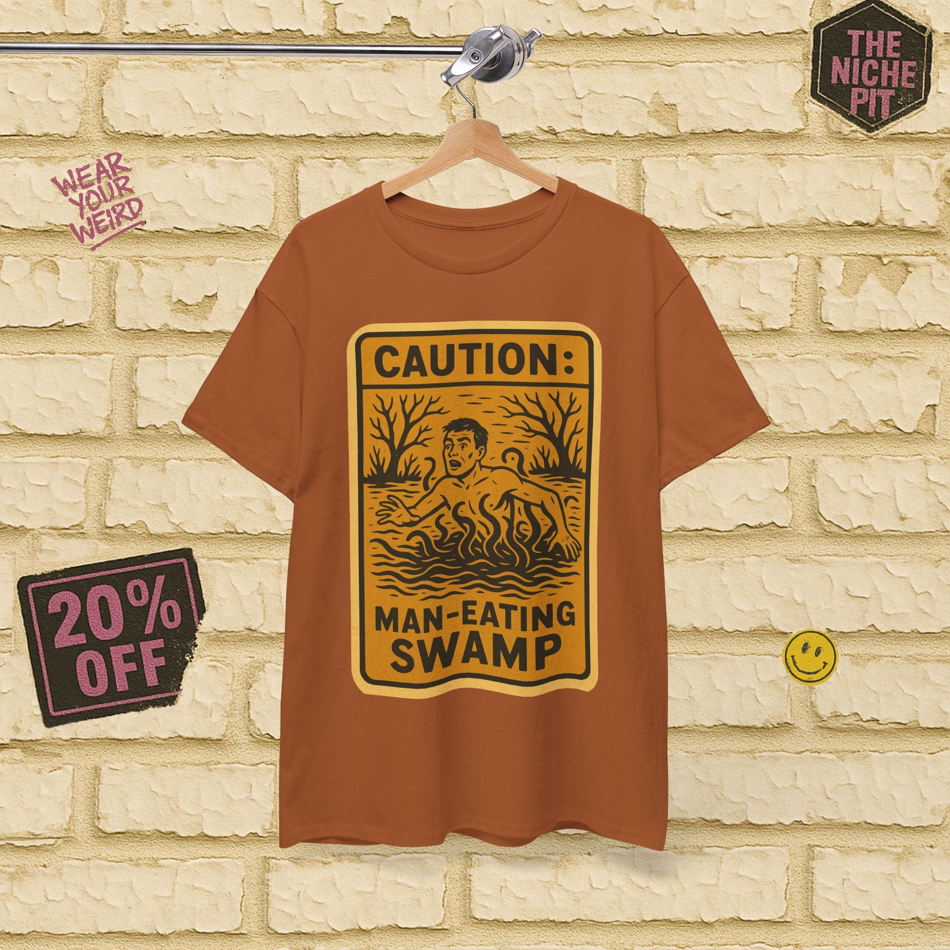 CAUTION: MAN EATING SWAMP