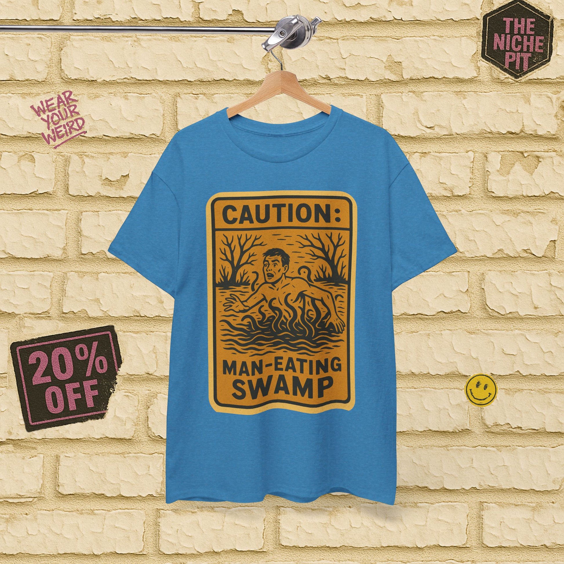 CAUTION: MAN EATING SWAMP