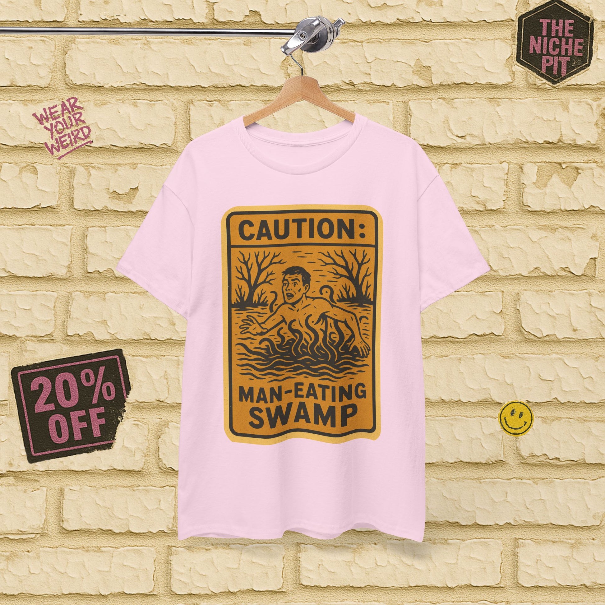 CAUTION: MAN EATING SWAMP